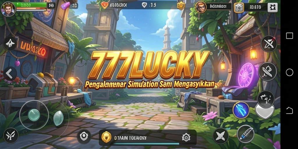 Screenshot gameplay 777LUCKY yang menarik dan interaktif.