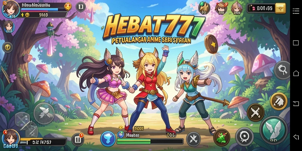 Gameplay menarik dan karakter Anime yang beragam di HEBAT777.