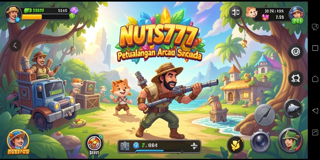 Tampilan menarik dari gameplay NUTS777 yang penuh aksi.