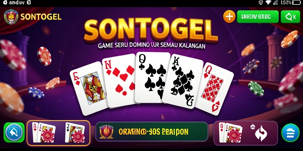 Tampilan gameplay seru di SONTOGEL dengan grafis menarik.