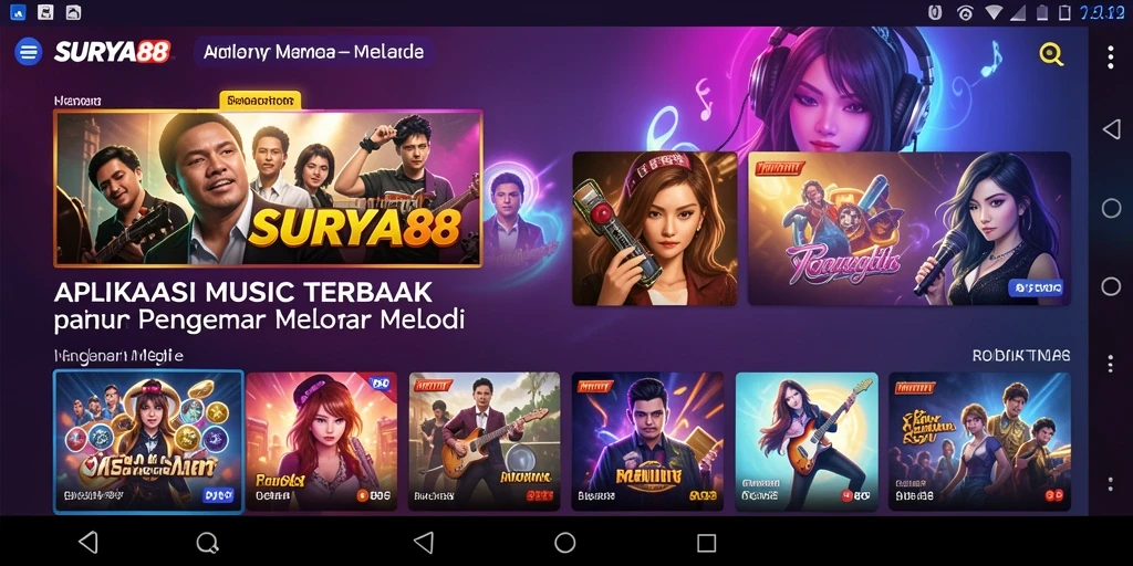 Tampilan gameplay SURYA88 yang seru dan interaktif.