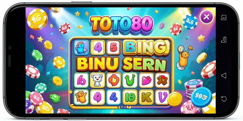 Screenshot gameplay TOTO80 menampilkan keseruan permainan Bingo.